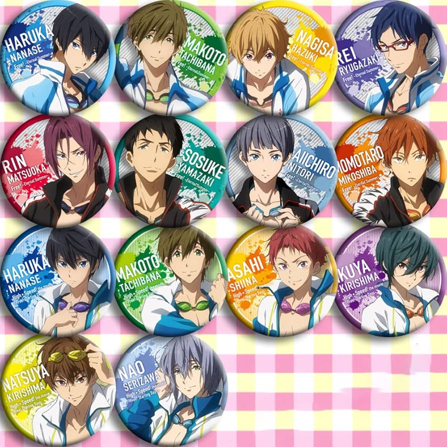 Free! 松岡凛 缶バッジ まとめ売り 痛バ